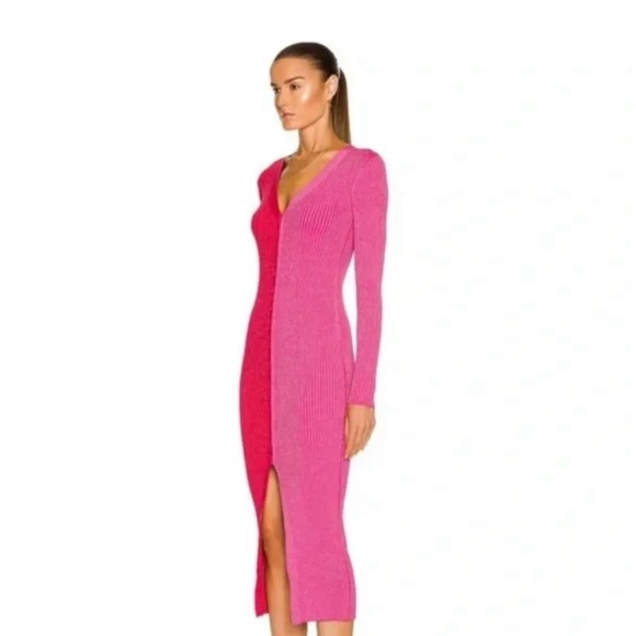 Staud
Shoko Colorblocked Midi-Dress - Picture 5 of 9